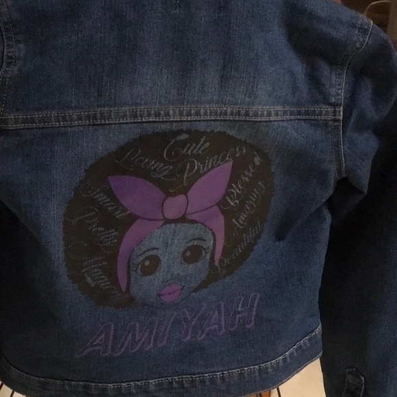Children Place jean jacket size 10/12 - Picture 2 of 8